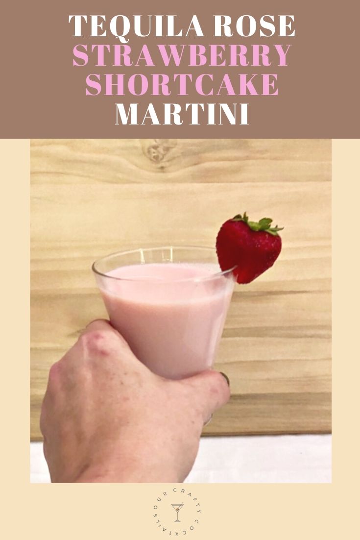 strawberry shortcake martini