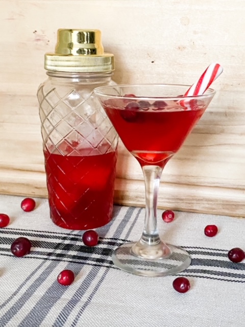 cranberry martini for Christmas