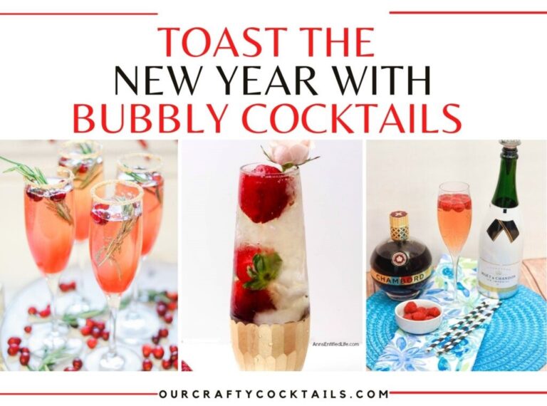 Say Farewell To 2021 With Bubbly New Year’s Eve Cocktails