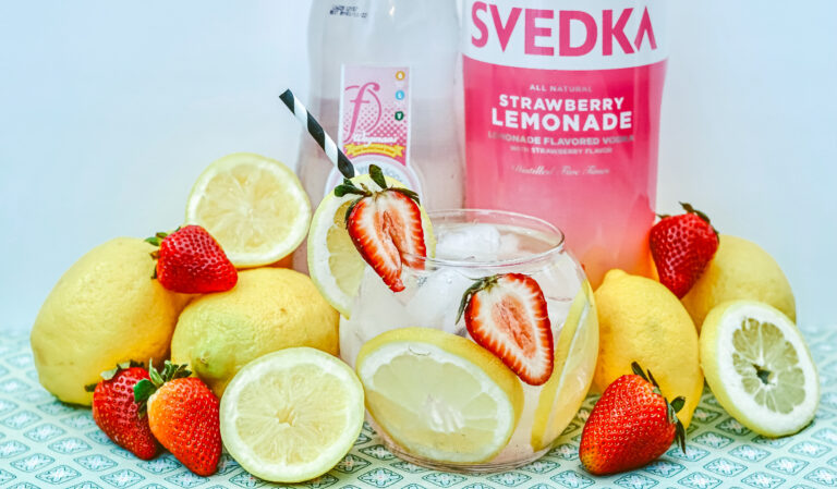 Simply Delicious Strawberry Vodka Pink Lemonade