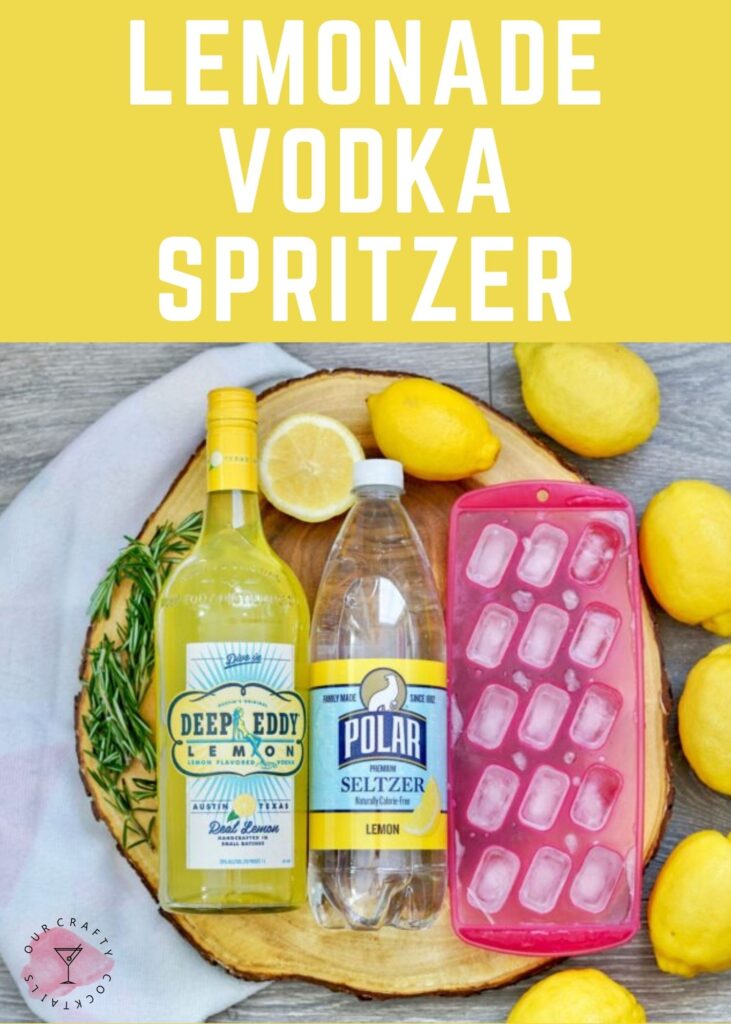 Deep Eddy Lemonade Vodka Spritzer ingredients