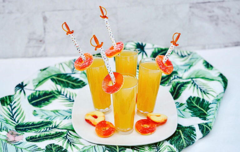 Crown Royal Peach Shooters With Just 2 Ingredients