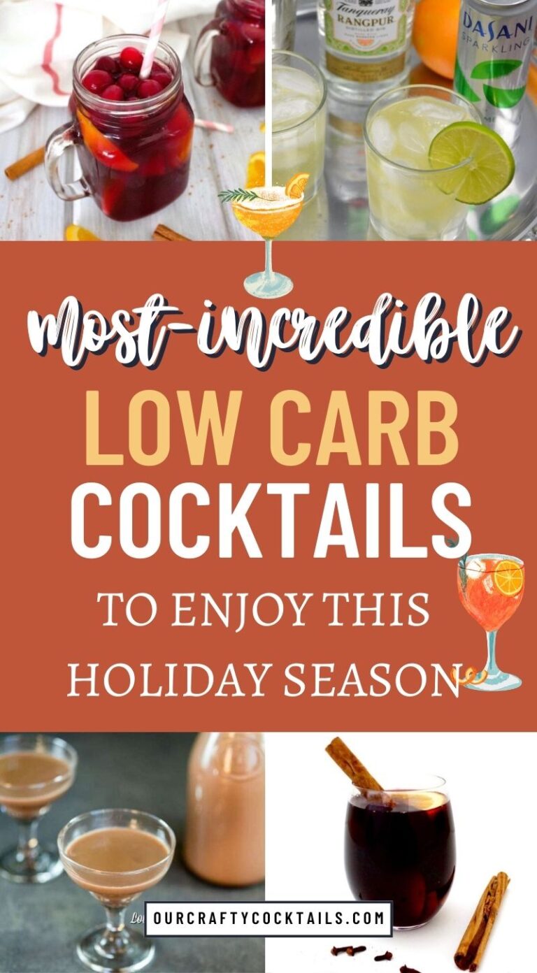 21 Guilt-Free Low Carb Cocktails To Enjoy